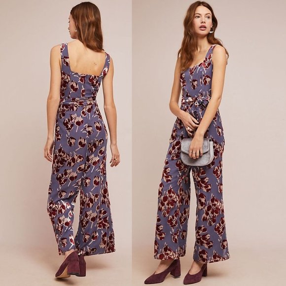 Anthropologie Pants - Anthropologie | NWT Velvet Burnout Jumpsuit